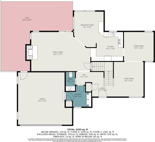 view of layout