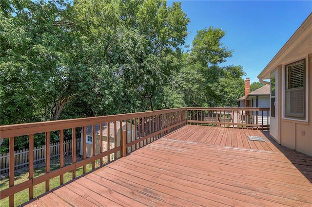 3812 SW Windemere Dr, Lees Summit, MO 64082 - view of wooden terrace