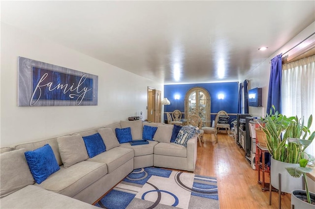 10111 E 86th Ter, Raytown, MO 64138 - living room with hardwood / wood-style floors