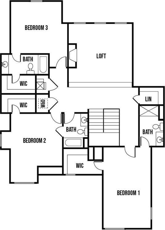 12505 W 184th St, Overland Park, KS 66013 - property floor plan