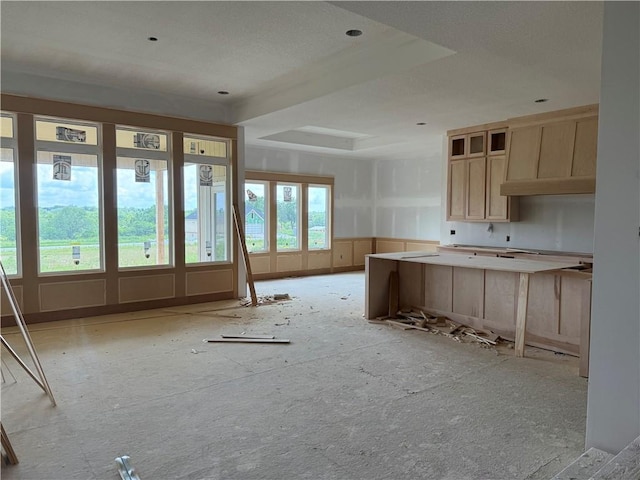 12505 W 184th St, Overland Park, KS 66013 - kitchen featuring light brown cabinetry