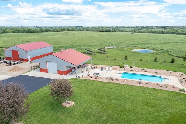 22330 Mclouth Rd, Mclouth, KS 66054 - bird's eye view with a rural view