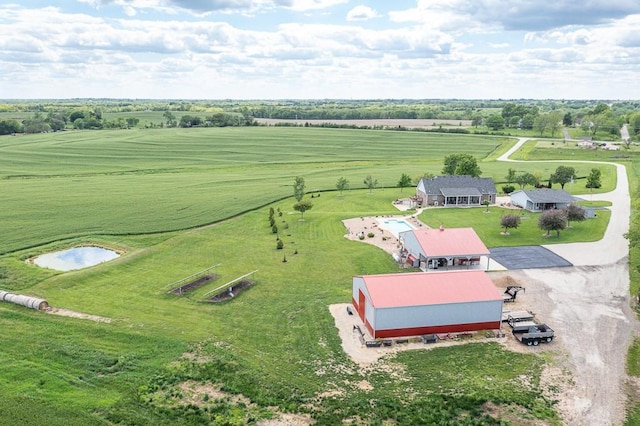 22330 Mclouth Rd, Mclouth, KS 66054 - birds eye view of property with a rural view