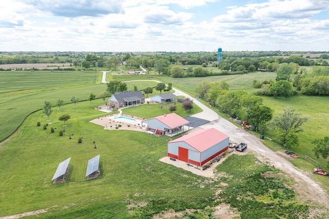 22330 Mclouth Rd, Mclouth, KS 66054 - bird's eye view with a rural view