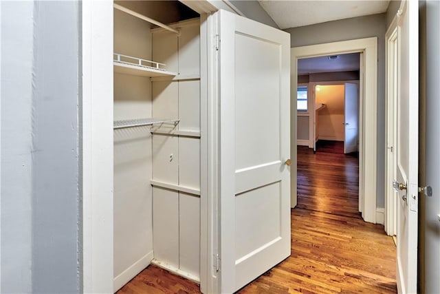 view of closet