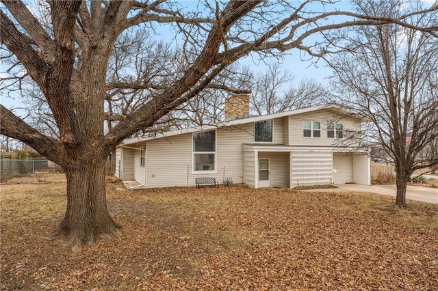 view of front of house