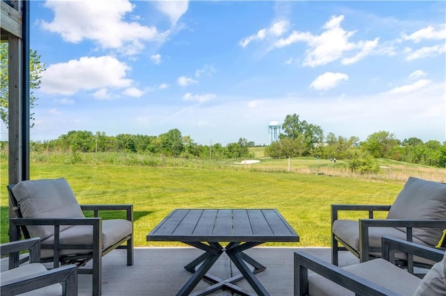 14616 Aspen Cir, Basehor, KS 66007 - view of patio with an outdoor hangout area