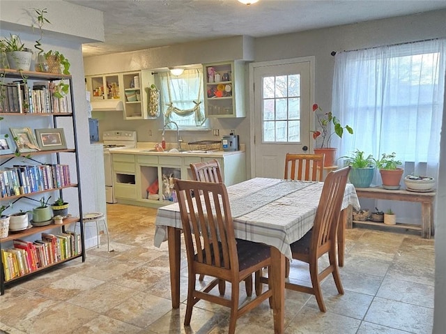 view of dining area