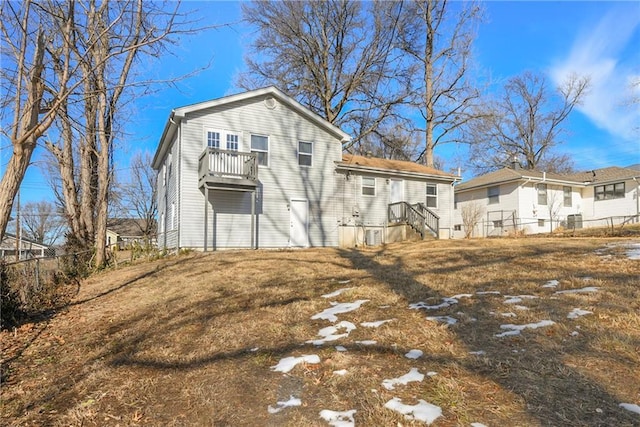 view of rear view of house