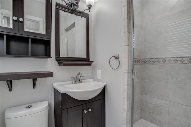 7924 Roe Ave, Prairie Village, KS 66208 - full bath featuring vanity, a stall shower, and toilet