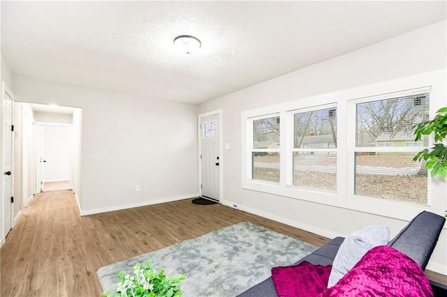 interior space featuring light hardwood / wood-style flooring