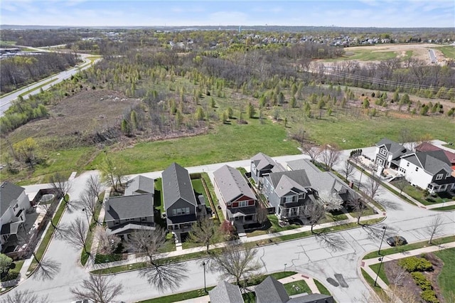 9011 NE 79th St, Kansas City, MO 64158 - drone / aerial view with a residential view