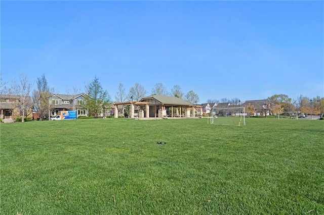9011 NE 79th St, Kansas City, MO 64158 - view of yard with a gazebo