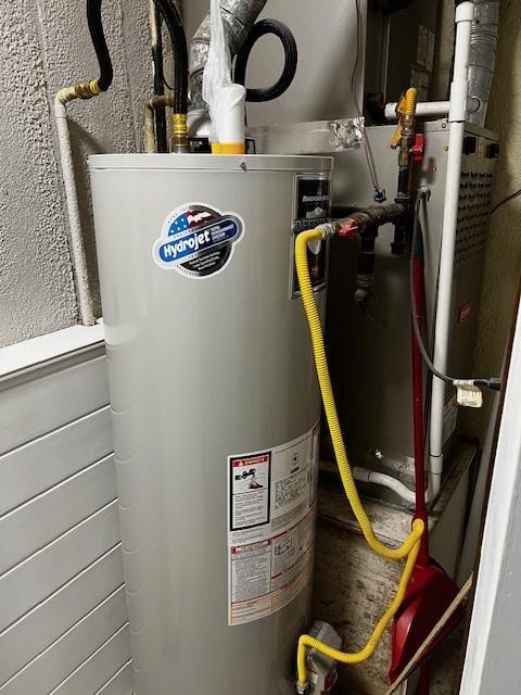 utilities featuring water heater