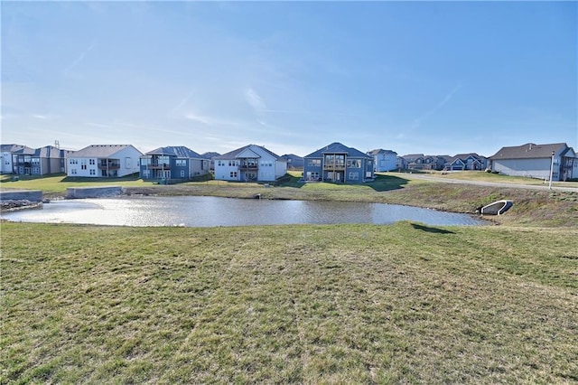 water view with a residential view