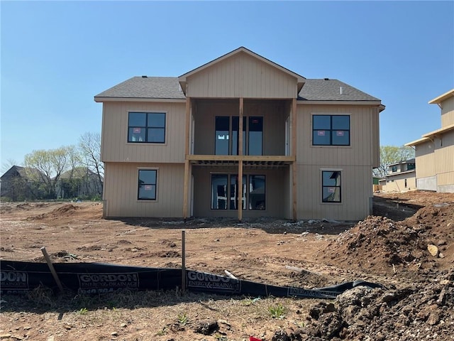 view of rear view of house