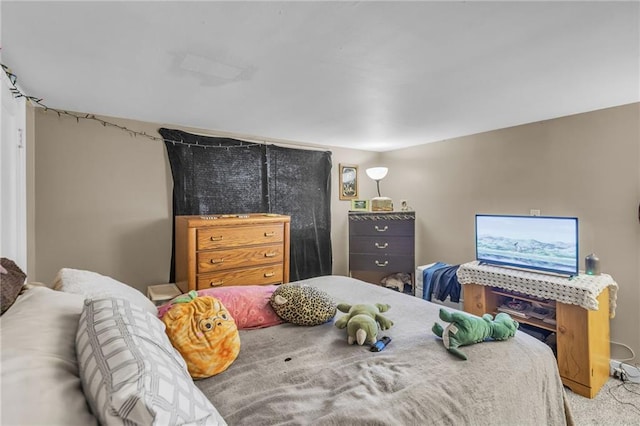 bedroom with carpet flooring