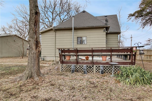 view of back of house