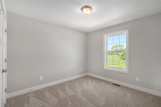 12414 Adam St, Excelsior Springs, MO 64024 - unfurnished room with carpet flooring, baseboards, and a textured ceiling