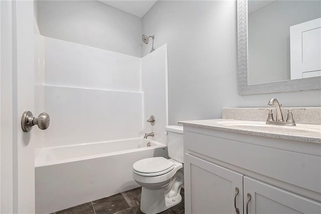 12414 Adam St, Excelsior Springs, MO 64024 - full bath featuring toilet, tub / shower combination, and vanity