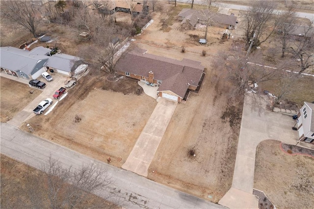 drone / aerial view