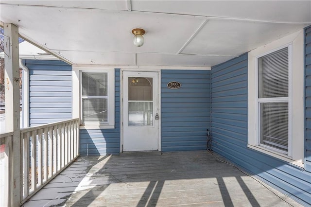 view of property entrance
