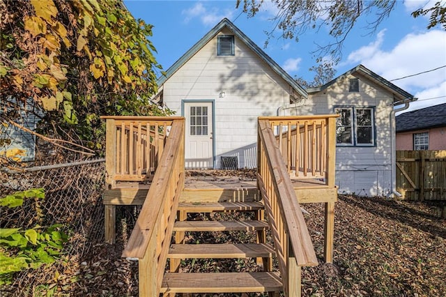 view of back of house