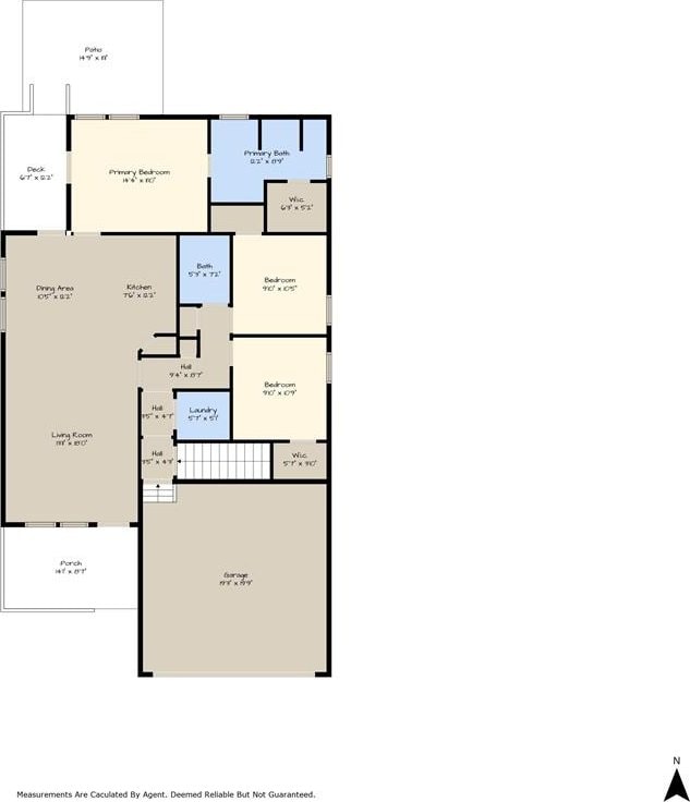 908 2nd St, Perry, KS 66073 - property floor plan