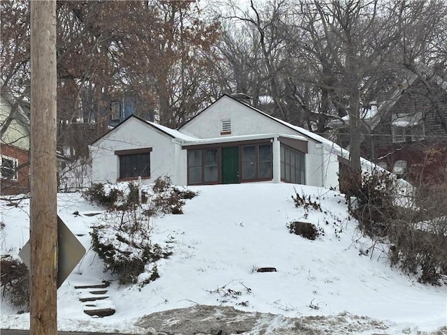 view of bungalow