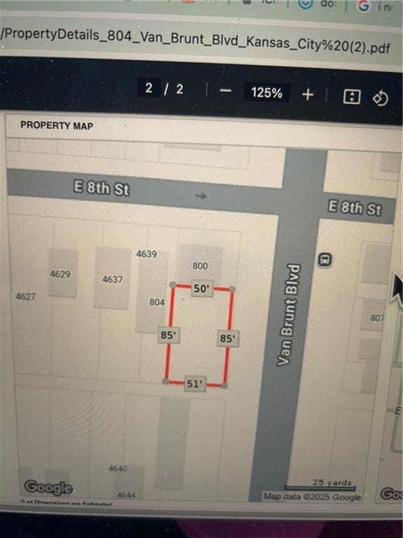 804 Van Brunt Blvd, Kansas City MO, 64123 land for sale