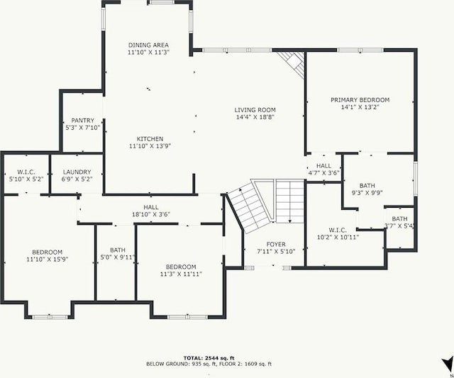 view of layout