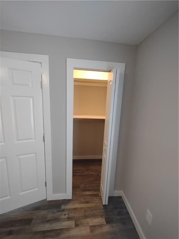 view of closet