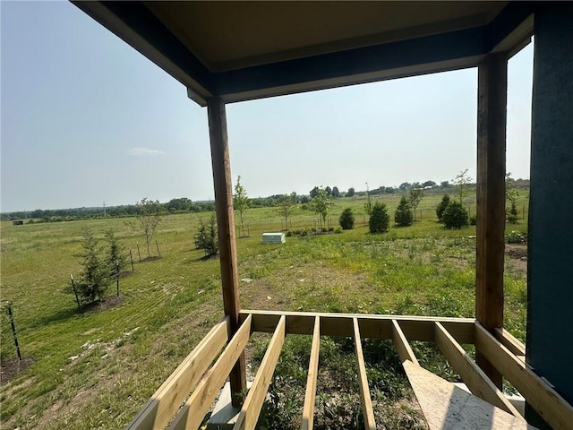 17388 S Kaw St, Olathe, KS 66062 - view of yard featuring a view of countryside