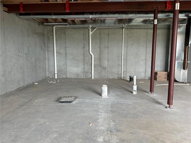 17388 S Kaw St, Olathe, KS 66062 - view of unfinished basement