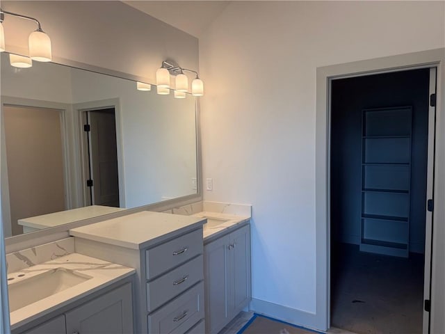 17388 S Kaw St, Olathe, KS 66062 - bathroom with two vanities