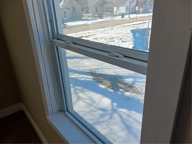 interior details featuring baseboards