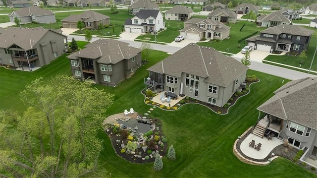 14423 N 145th St, Basehor, KS 66007 - birds eye view of property with a residential view
