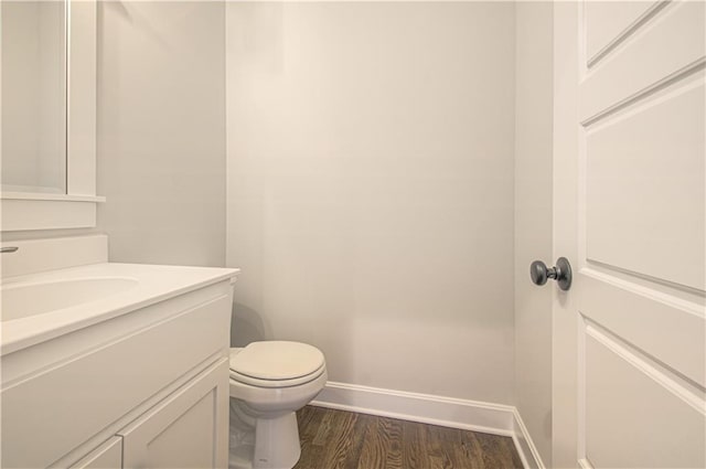 9100 NE 98th Ter, Kansas City, MO 64157 - half bath with wood finished floors and vanity