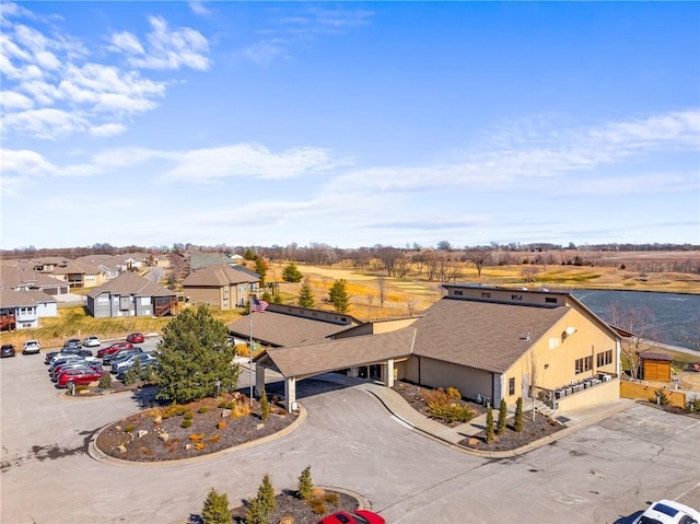 bird's eye view featuring a residential view