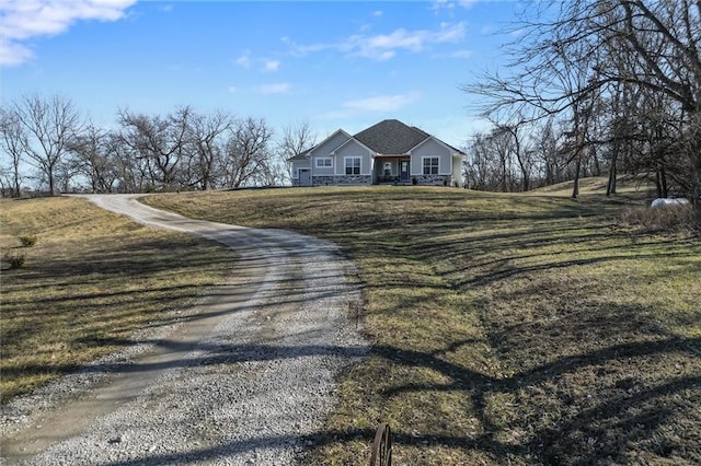 view of street featuring driveway