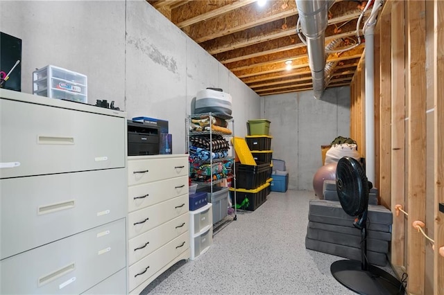 13723 Raliegh Ln, Holt, MO 64048 - view of unfinished below grade area