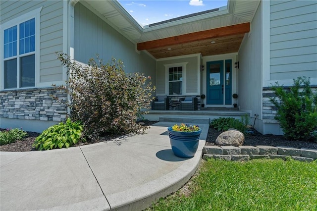 13723 Raliegh Ln, Holt, MO 64048 - property entrance featuring covered porch