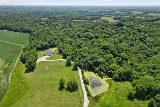 13723 Raliegh Ln, Holt, MO 64048 - drone / aerial view of a forest
