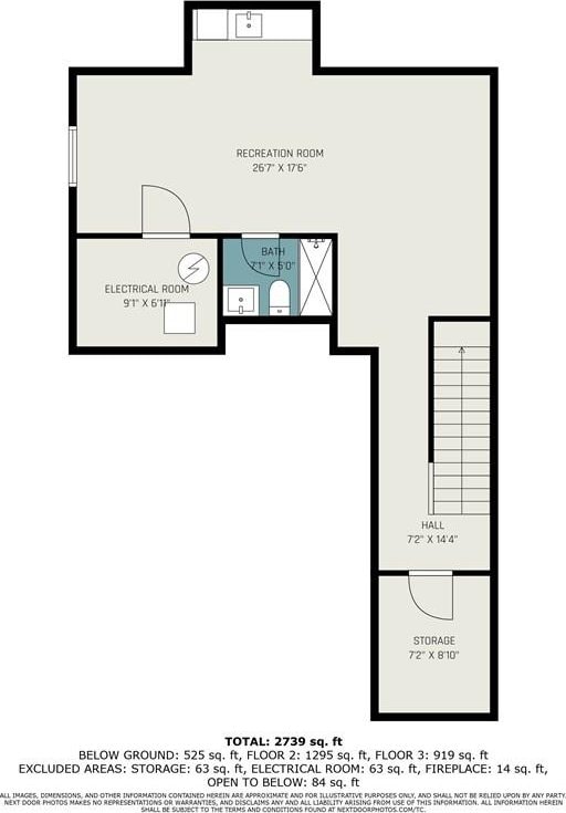 15619 Sheridan Ct, Basehor, KS 66007 - floor plan / room layout