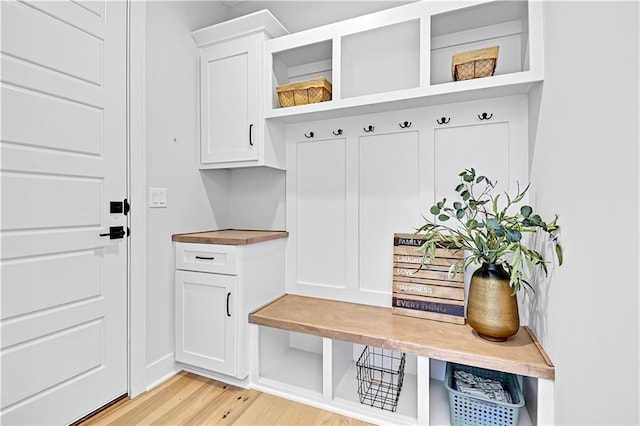 15026 W 129th Ter, Olathe, KS 66062 - mudroom featuring light wood-style flooring and baseboards