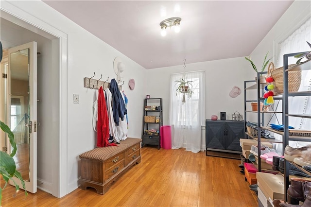 319 S Elm St, Ottawa, KS 66067 - interior space featuring light wood finished floors