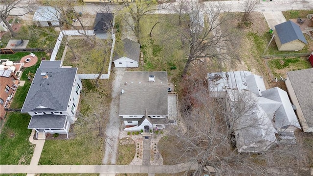 319 S Elm St, Ottawa, KS 66067 - aerial perspective of suburban area