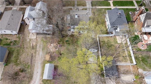 319 S Elm St, Ottawa, KS 66067 - aerial perspective of suburban area