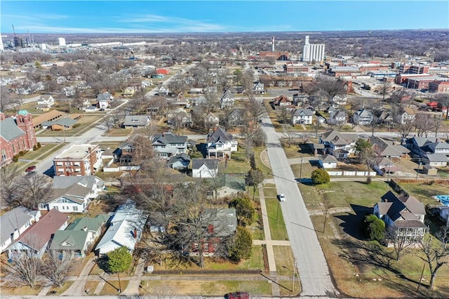 drone / aerial view featuring a residential view