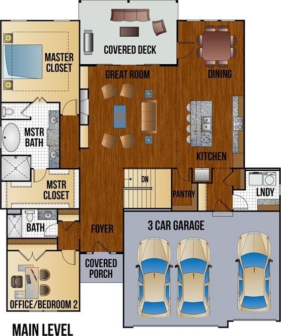 view of layout